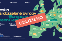 ODLOŽENO – Česko v srdci zelené Evropy: European Green Deal – swap/talkshow/party v Brně