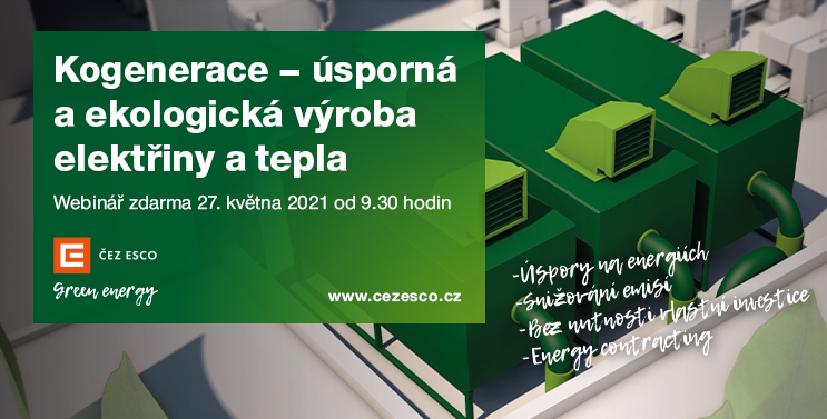 Webinář: Jak zajistit úspornou a ekologickou dodávku energií bez nutnosti vlastní investice