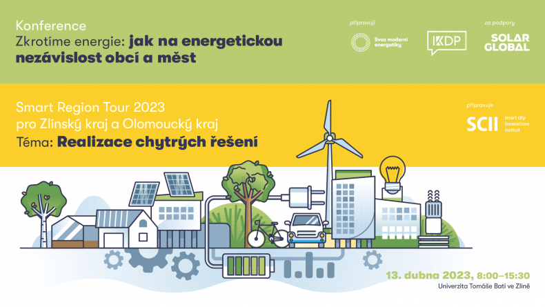 Konference Zkrotíme energie: jak na energetickou nezávislost obcí a měst Zlín