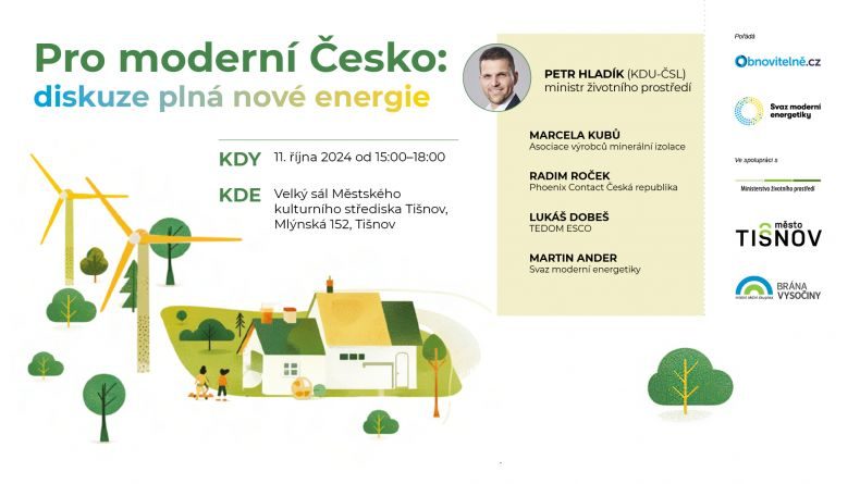 Pro moderní Česko: diskuze plná nové energie