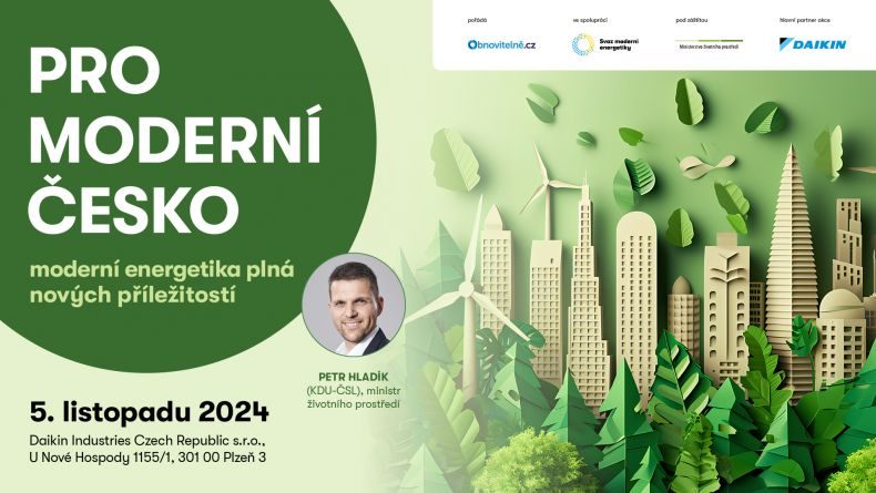 Pro moderní Česko: moderní energetika plná nových příležitostí v Plzni