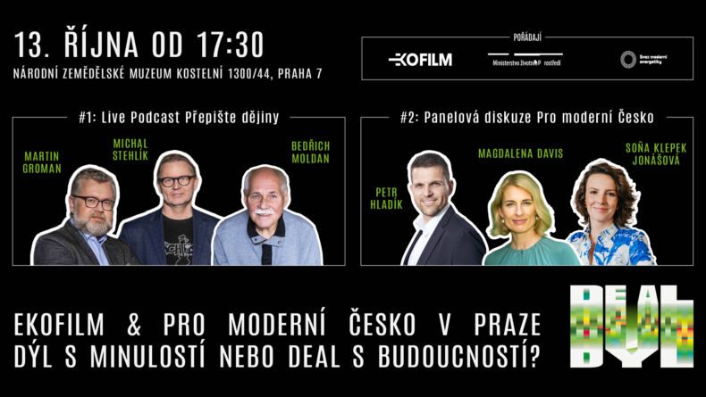 Dýl s minulostí nebo deal s budoucností? | EKOFILM & Pro moderní Česko, Praha 2025